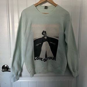 Harry Styles Love On Tour Teal Crewneck | RARE✨